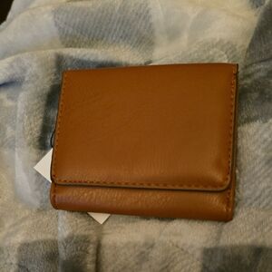 Kohl's Brown Leather Wallet